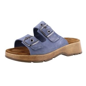 Rohde DAMES SLIPPERS Rohde  6262 blauw