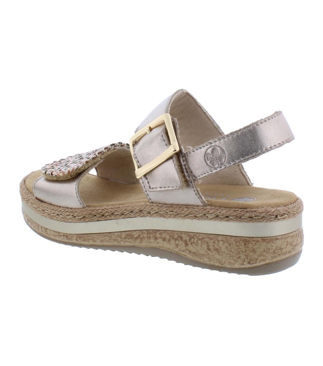 Rieker V0951 goud