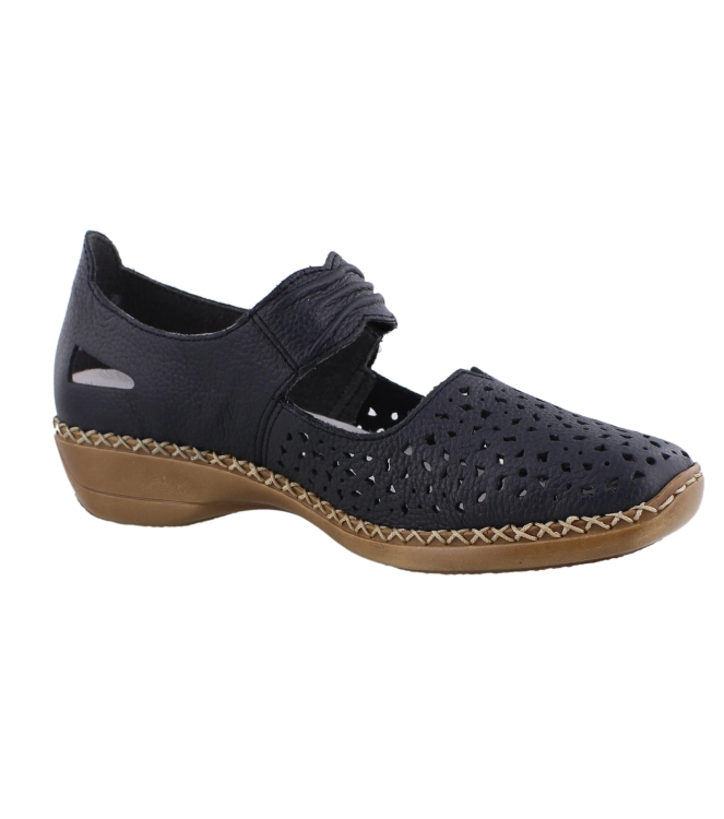 Rieker 41399 blauw