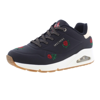 Skechers 177093 Uno Champagne & Roses zwart