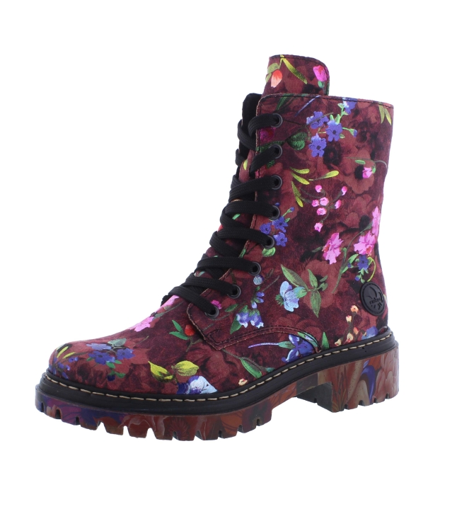Rieker 72627 bordo