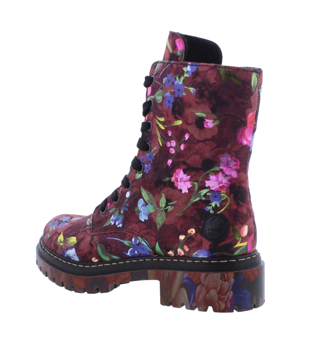 Rieker 72627 bordo