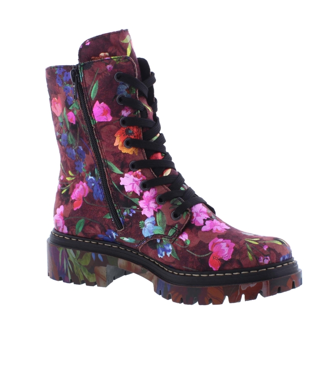 Rieker 72627 bordo
