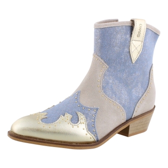 DWARS B3763-15 Lyon blauw