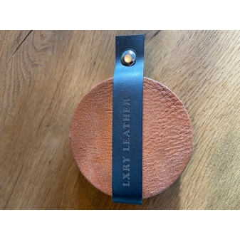 LXRY Leather 011 Onderzetter rond 8 stuks geen kleurvariant