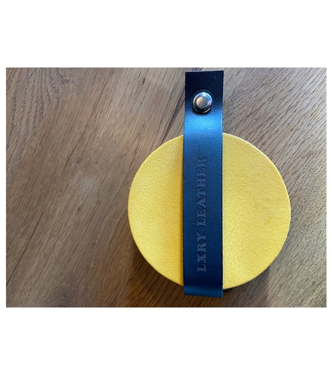 LXRY Leather 011 Onderzetter rond 8 stuks geen kleurvariant