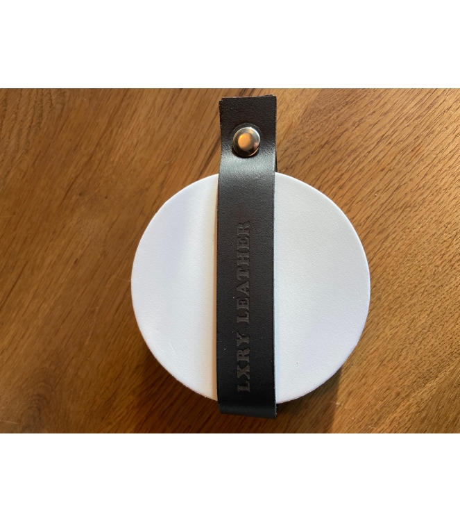 LXRY Leather 011 Onderzetter rond 8 stuks geen kleurvariant