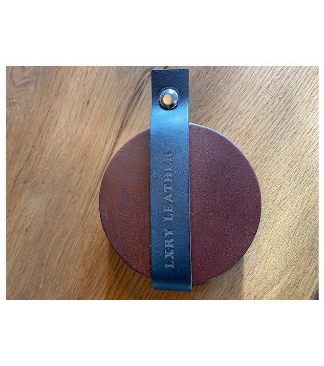 LXRY Leather 011 Onderzetter rond 8 stuks geen kleurvariant