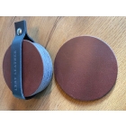 LXRY Leather 011 Onderzetter rond 8 stuks geen kleurvariant
