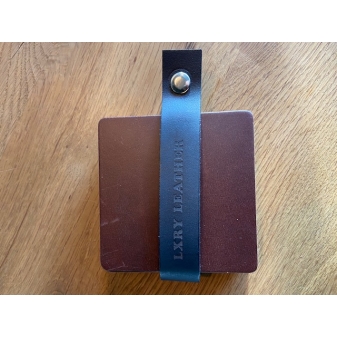 LXRY Leather 0012 Onderzetter vierkant 8 st geen kleurvariant