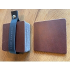 LXRY Leather 0012 Onderzetter vierkant 8 st geen kleurvariant