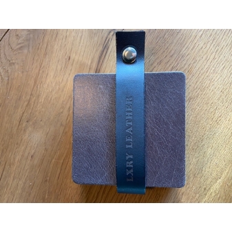 LXRY Leather 0012 Onderzetter vierkant 8 st geen kleurvariant