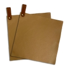 Xapron Xapron lederen pannenlapset bruin