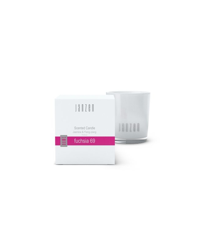 Janzen parfumkaars fuchsia