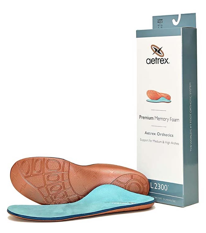 Aetrex L2300 Men blauw
