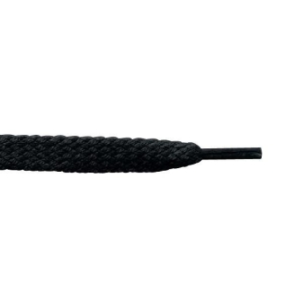 Strickers veter plat 08 75 cm zwart