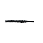 Strickers veter rond dik 03 75 cm zwart