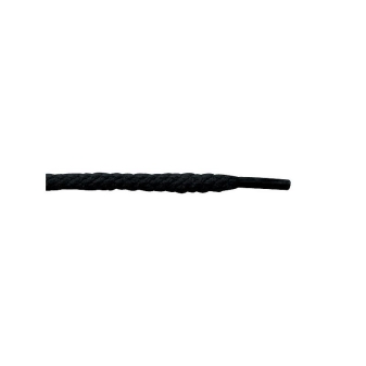 Strickers veter rond dik 03 75 cm zwart