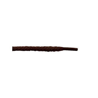 Strickers veter rond dik 03 75 cm bruin