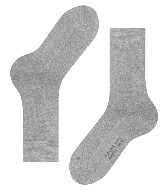 Falke 14719 Sensitive London grijs