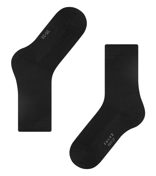 Falke 46490 Family Dames zwart