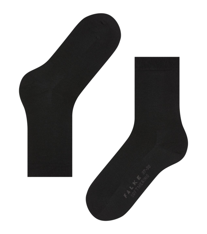 Falke 47488 Softmerino Dames zwart