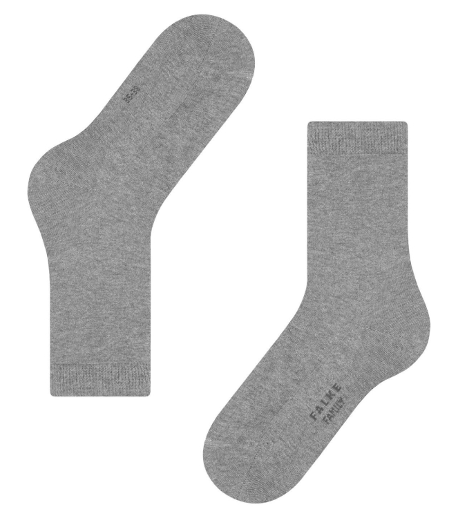 Falke 46490 Family Dames grijs