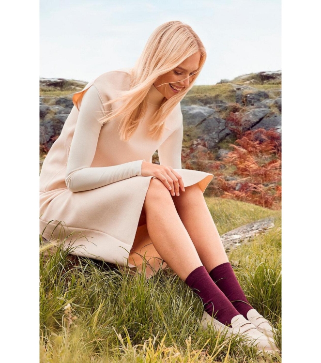 Falke 46490 Family Dames grijs