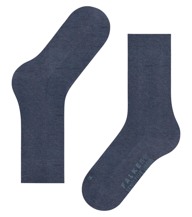 Falke 46472 Sensitive London Dames blauw