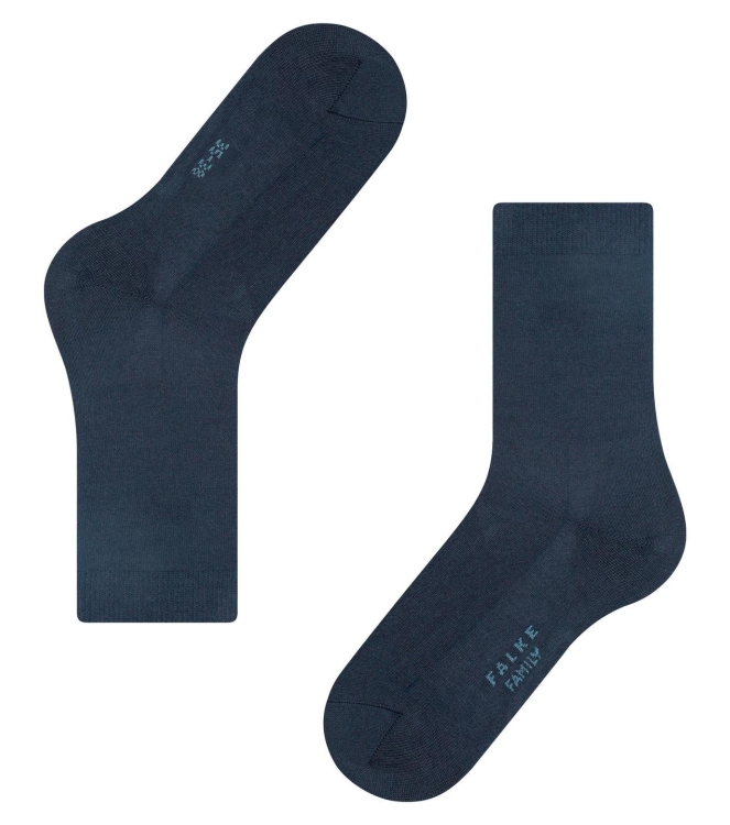 Falke 46490 Family Dames blauw