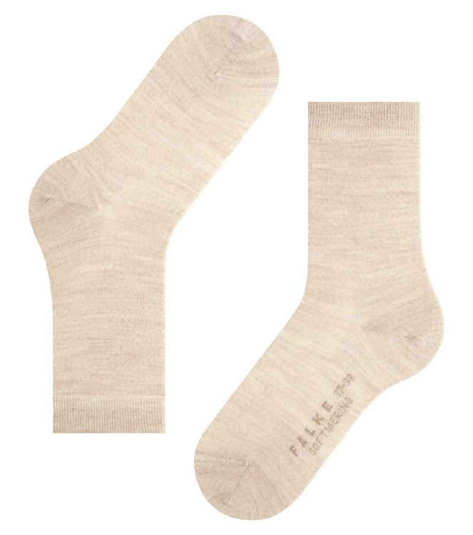 Falke 47488 Softmerino Dames beige