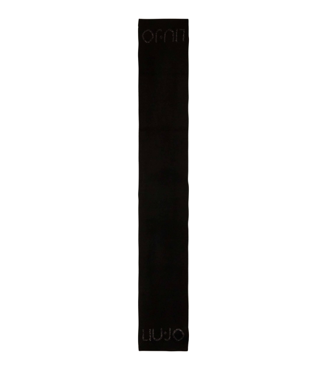 Liu·Jo 2F5019 M0300 sciarpa logo zwart