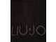 Liu·Jo 2F5019 M0300 sciarpa logo zwart