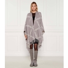 Liu·Jo 2F5033 T0300 poncho logo maxi grijs